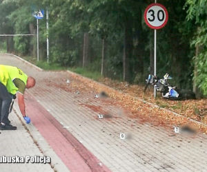 Drezdenko: śmiertelny wypadek na ul. Lema. 16-letni motocyklista miał przed sobą całe życie... Kierowca busa, zamiast pomóc, uciekł!