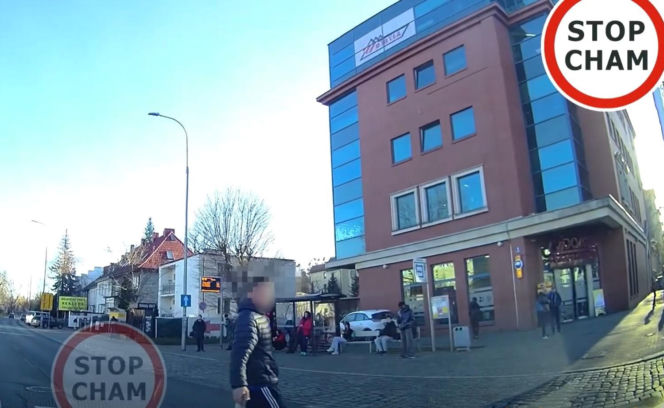 Awantura na skrzyżowaniu we Wrocławiu