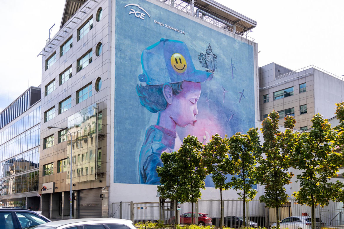 Murale w Warszawie