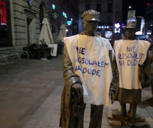 Krasnale mówią NIE! Andrzejowi Dudzie. Niezwykły happening