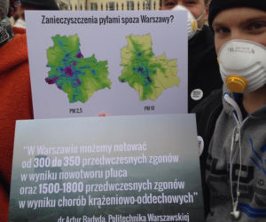 Spotkanie przed UM Warszawa