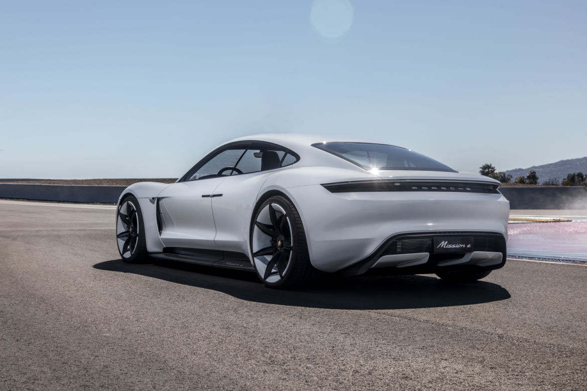 Elektryczne Porsche Taycan