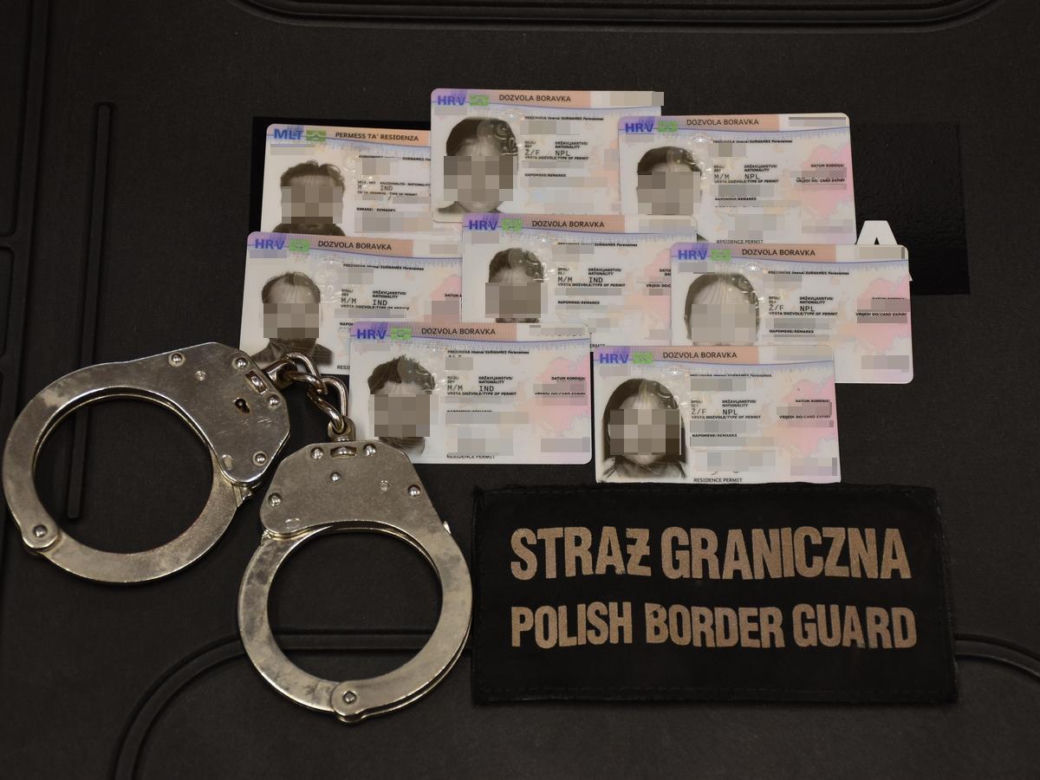11 obcokrajowców zatrzymanych w Tychach. To efekt akcji straży granicznej