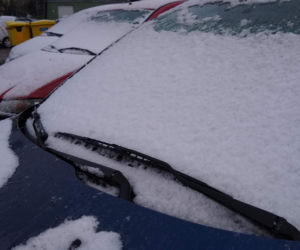 Białystok. W maju spadł śnieg