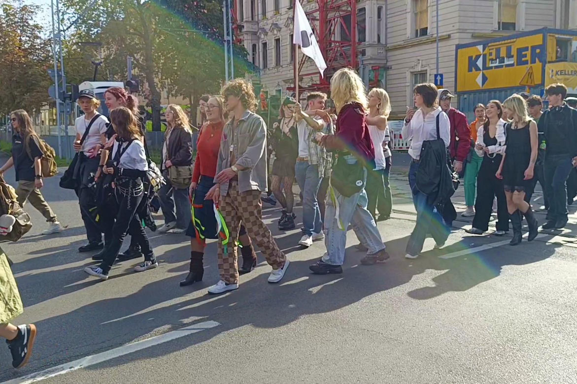 "Spacerek na uniwerek" w Szczecinie
