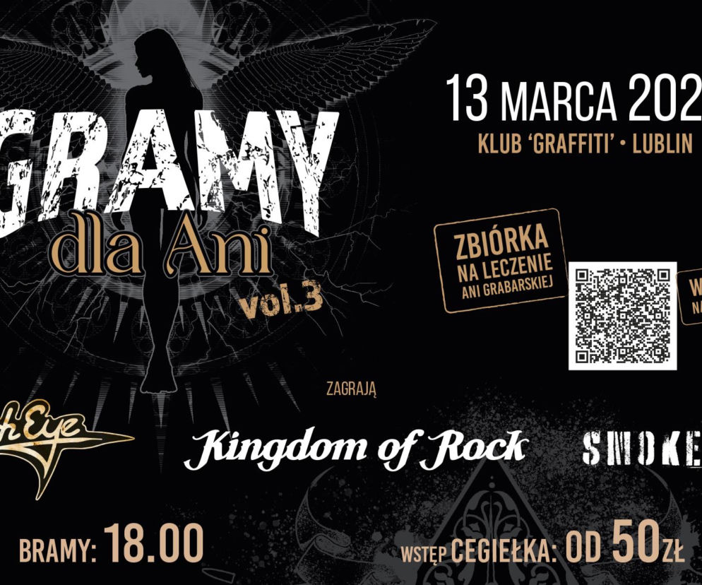 Gramy dla Ani! Rockowa Ekipa Jednoczy Siły w Lublinie! [Koncert Charytatywny 2026]