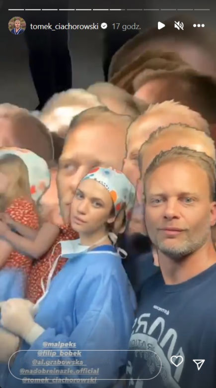Na dobre i na złe na planie. Gloria (Aleksandra Grabowska)