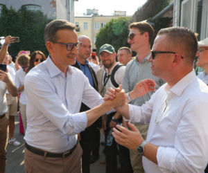 Tak grillował Morawiecki