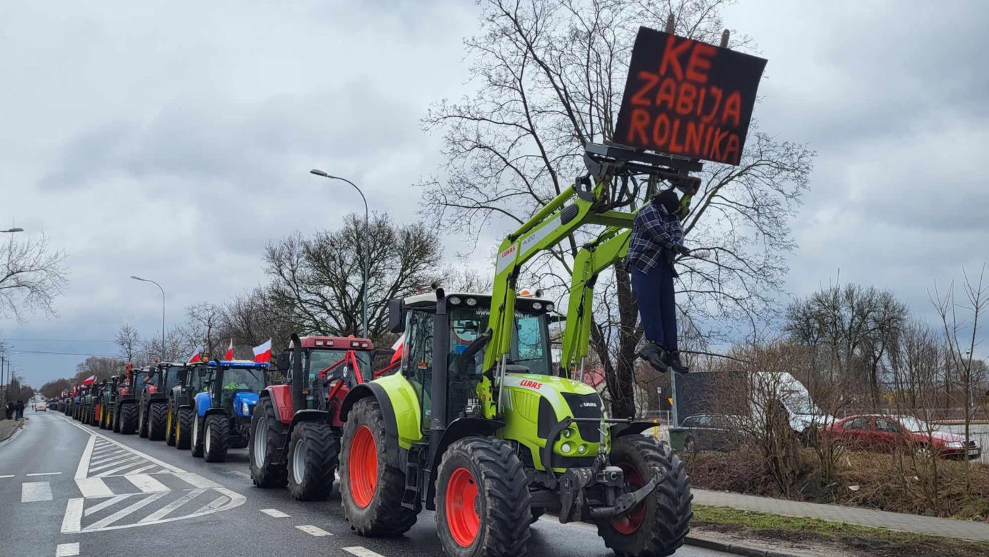 protest rolniczy Siedlce