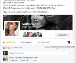 Wpadka Maffashion
