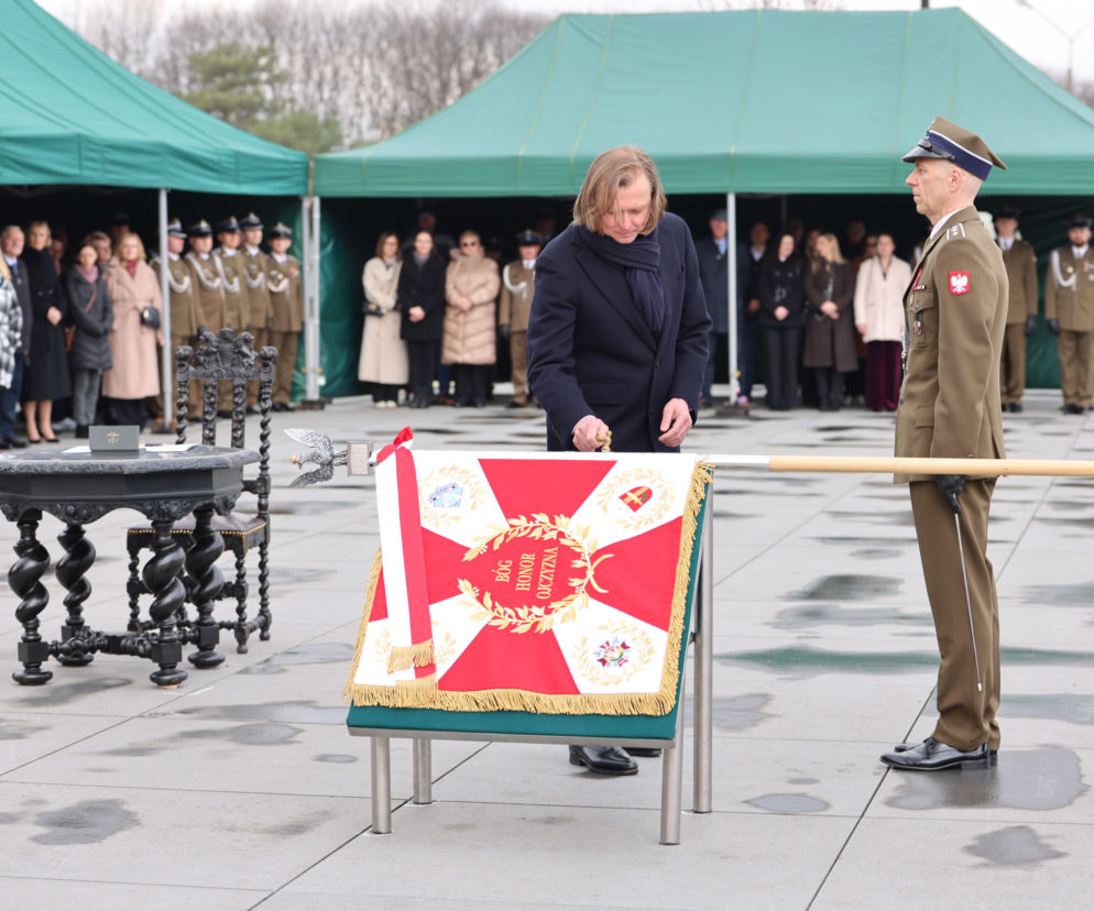 Nowy sztandar dla wojskowych logistyków