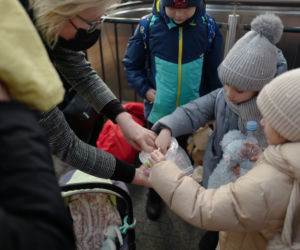 Uchodźcy z Ukrainy dotarli do Katowic