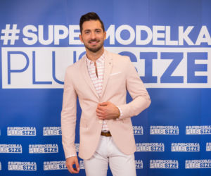 Rafał Maślak w show #Supermodelka Plus Size