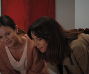 M jak miłość odc. 1919. Kasia (Paulina Lasota), Aneta (Ilona Janyst)