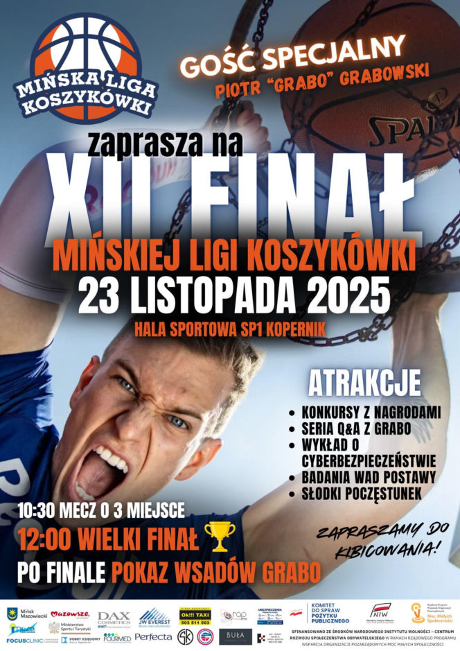 Finał ligi koszykówki w Mińsku Mazowieckim