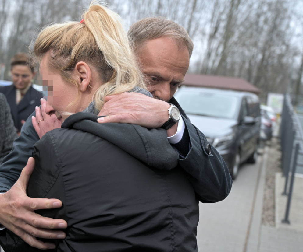 Uchodźczyni nagle rzuciła się w ramiona Donalda Tuska. Padły słowa, których nigdy nie zapomni