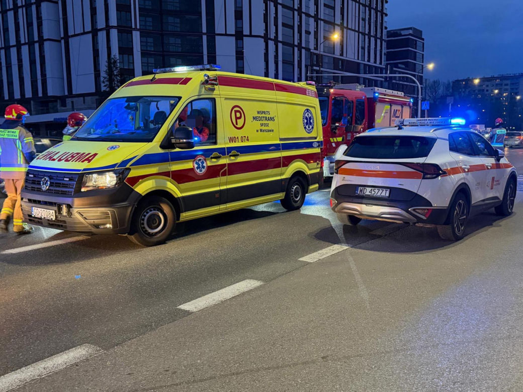 Wypadek na Mokotowie