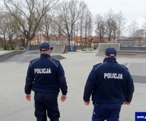 Warmińsko-mazurscy policjanci w czasie epidemii koronawirusa