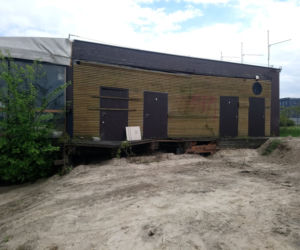 Kraków: Plaża przy Forum znika bezpowrotnie