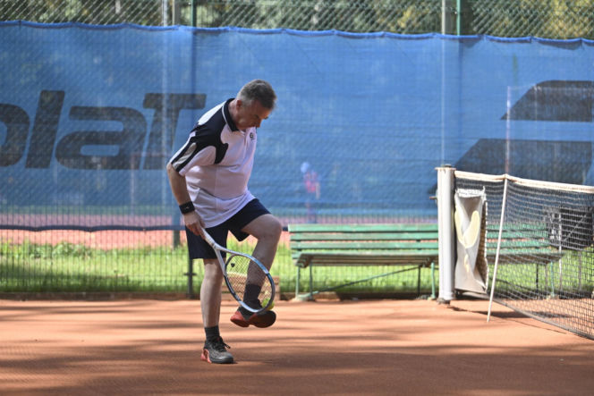 Dariusz Wieczorek zgubił 5 kg na korcie
