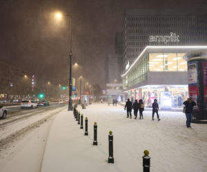 Trudne warunki drogowe w Polsce