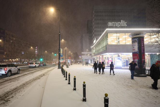 Trudne warunki drogowe w Polsce