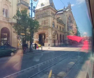 Budapeszt z okien tramwaju