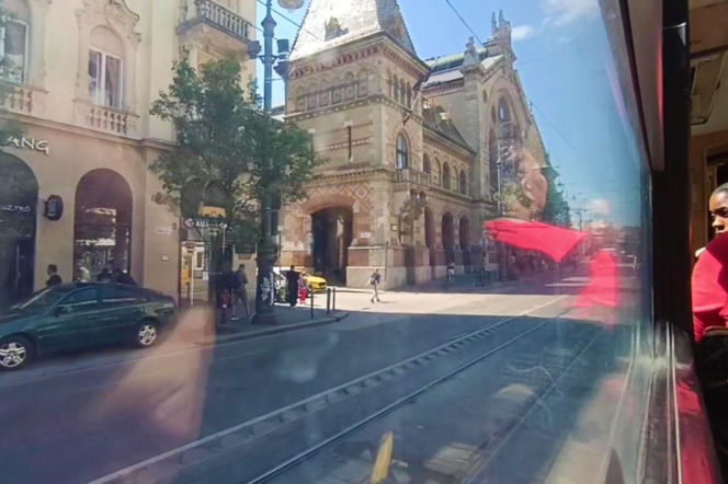 Budapeszt z okien tramwaju