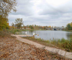 Park Żerański - pomosty pływające