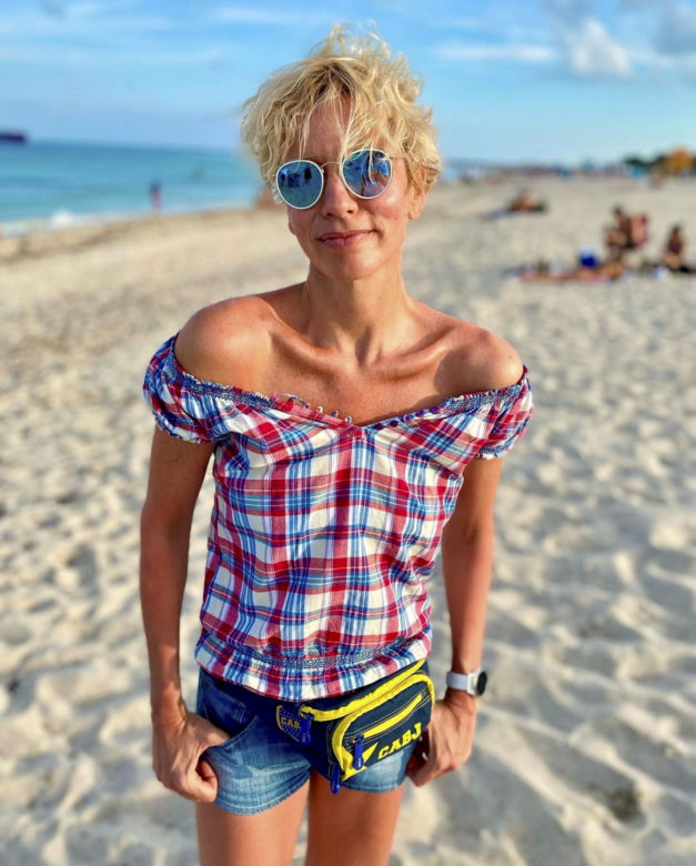 Anita Werner na wakacjach