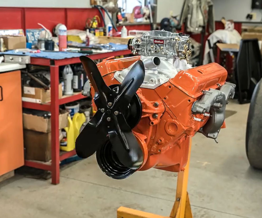 regeneracja silnika V8 small-block