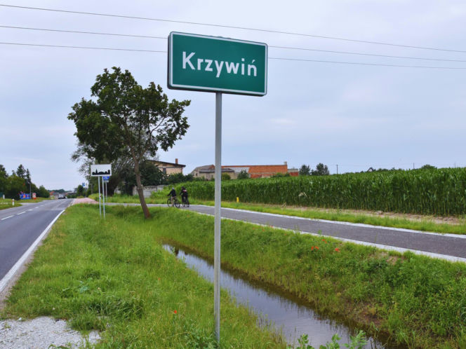 Droga rowerowa Krzywiń Jerka gotowa