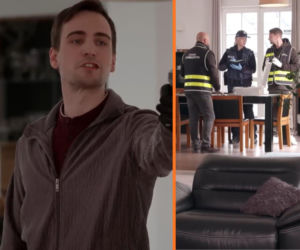 Pierwsza miłość w nowym sezonie. Darek wejdzie do domu z bronią i zaatakuje ojca. Na miejscu zjawi się policja [ZDJĘCIA]