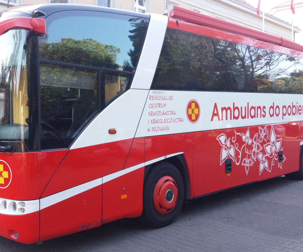 Mobilne punkty krwiodawstwa, autobusy RCKiK