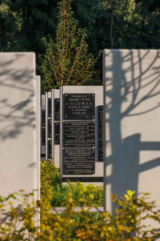 Park Pamięci na Cmentarzu Żydowskim w Warszawie