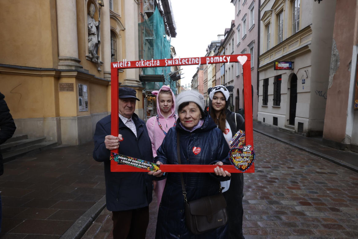 32 finał WOŚP w Warszawie
