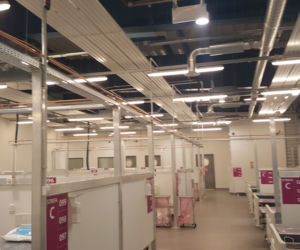 Na lotnisku w Pyrzowicach oddany został do użytku drugi szpital tymczasowy na Śląsku