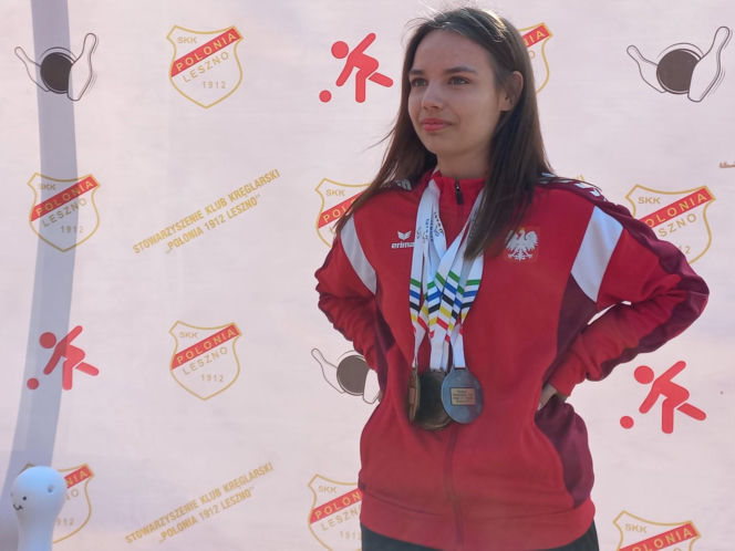 Korona dla królowej kręgli Katarzyny Nowakowskiej! Gorące powitanie w Lesznie