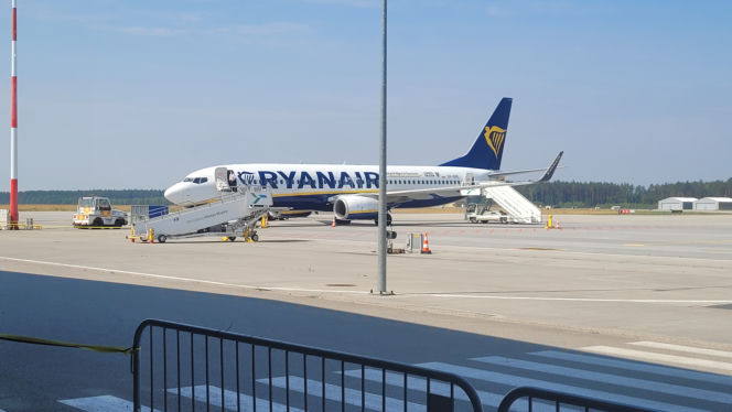 Nowy wakacyjny kierunek z lotniska w Szymanach. Pierwszy samolot do Turcji już odleciał [ZDJĘCIA]