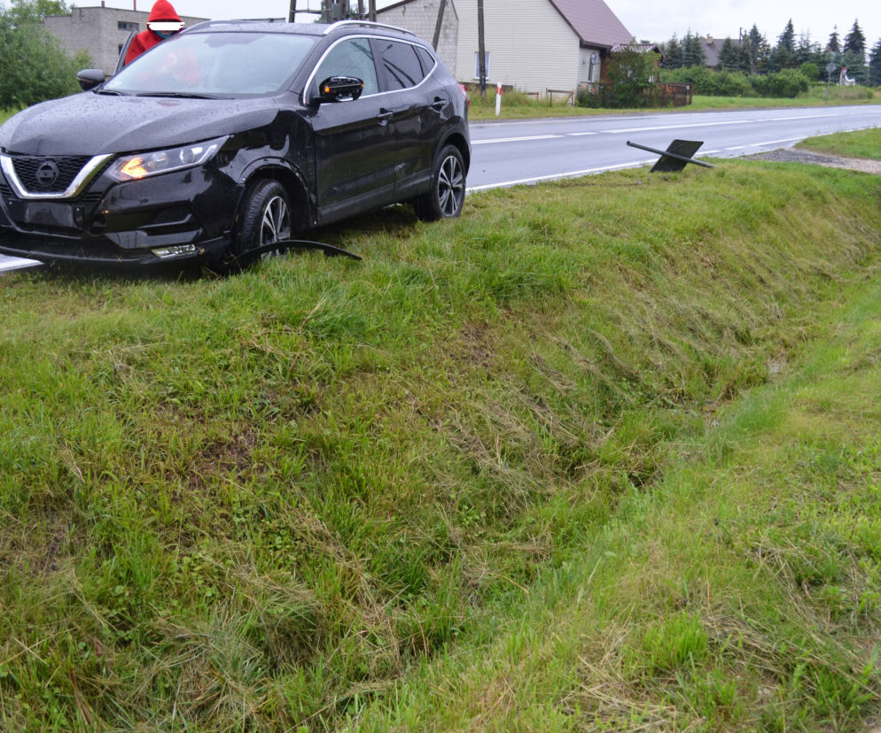 Wypadek w Parszowie na DK nr 42
