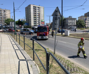 TIR zablokował Sosnowiec. Kierowca był nietrzeźwy