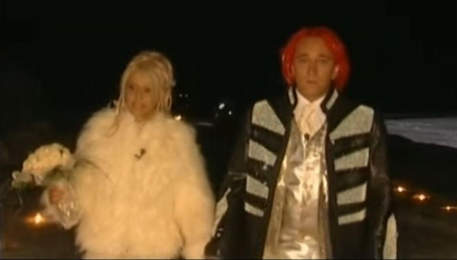 Michał Wiśniewski i Mandryna - ślub w Kirunie