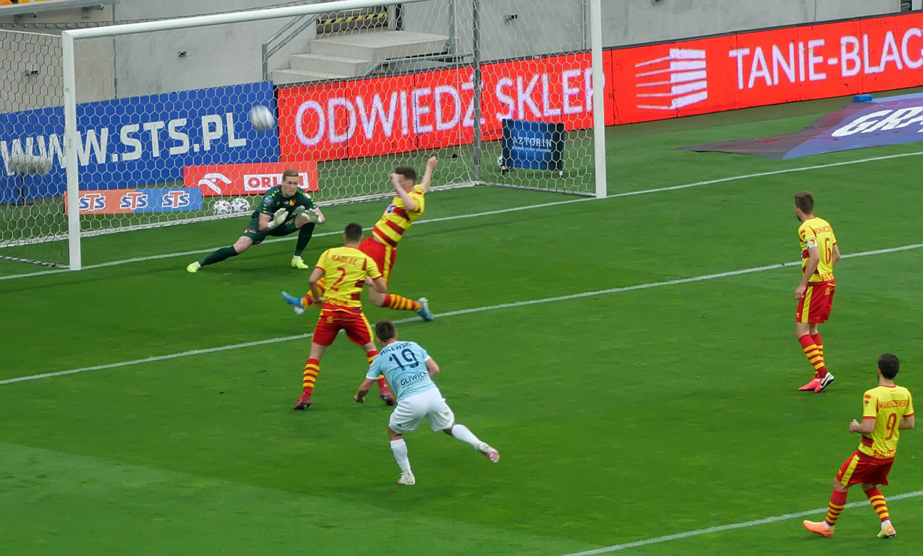Jagiellonia Białystok - Piast Gliwice 0:2