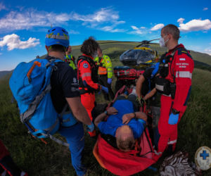 Pracowity dzień dla GOPR Bieszczady. Nie żyje mężczyzna, który spadł z wysokości [ZDJĘCIA]