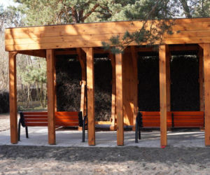 Tężnia solankowa na os. Bór w Skarżysku-Kamiennej