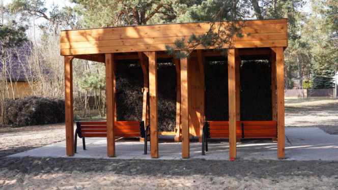 Tężnia solankowa na os. Bór w Skarżysku-Kamiennej