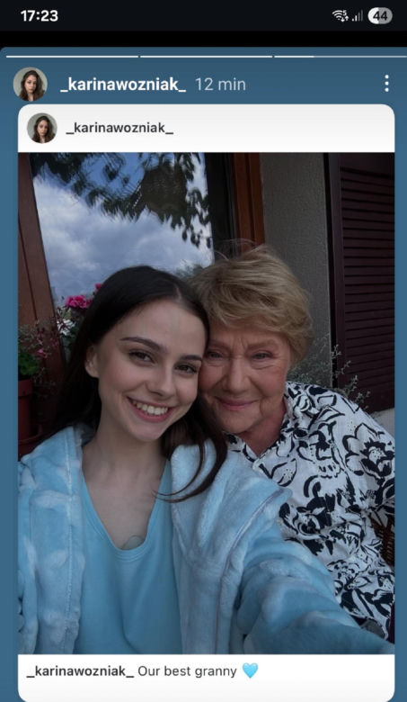 M jak miłość nowy sezon. Basia (Karina Woźniak), Barbara (Teresa Lipowska) na planie