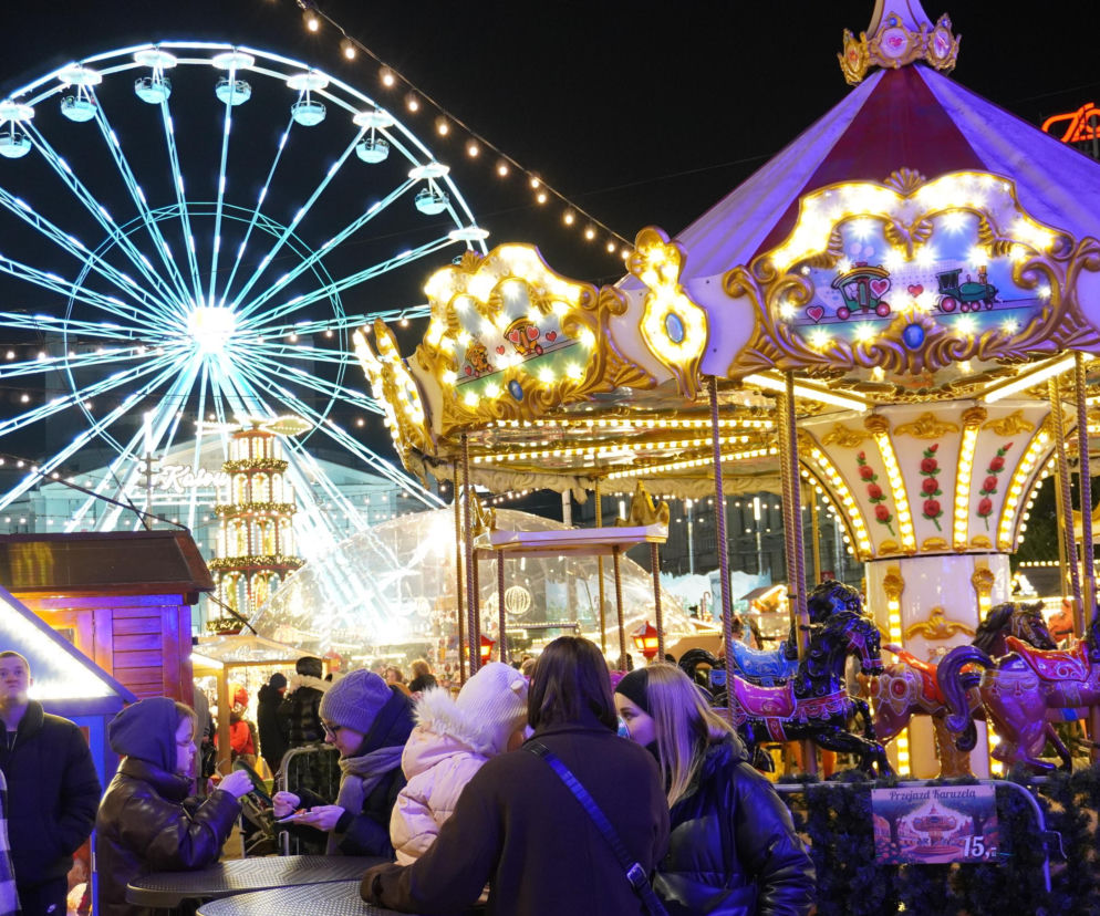 Katowicki jarmark świąteczny ma wiele atrakcji. Jest jedna rewelacja