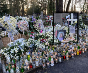 Grób zamordowanej Danusi