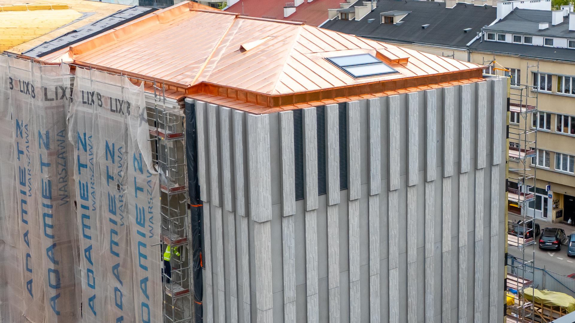 Budowa Muzeum Getta Warszawskiego - kwiecień 2026